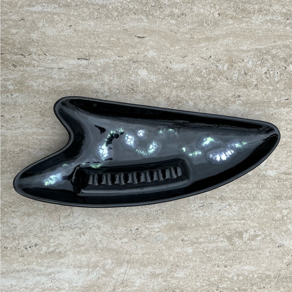 Vintage Royal Haegar Atomic Era Boomerang Ashtray